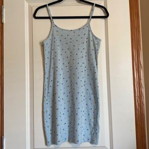 Cotton On patterned blue dress